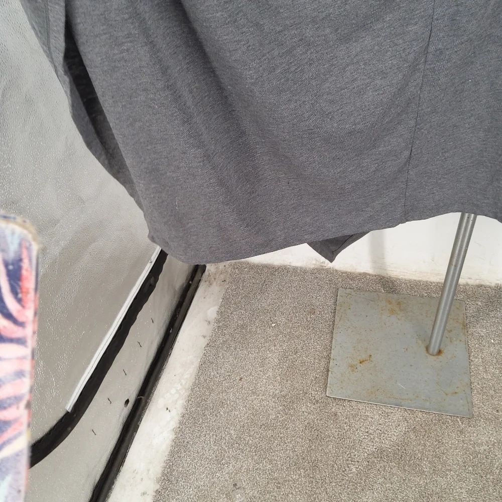 SIGNATURE BY ROBBIE BEE 20W SCOOP NECK ASYMMETRICAL MIDI DRESS - Picture 4 of 9